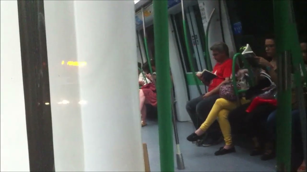 MINI TRAYECTO DE METRO DE MADRID LINEA 10 DESDE PUERTA DEL SUR-JOAQUIN VILUMBRALES