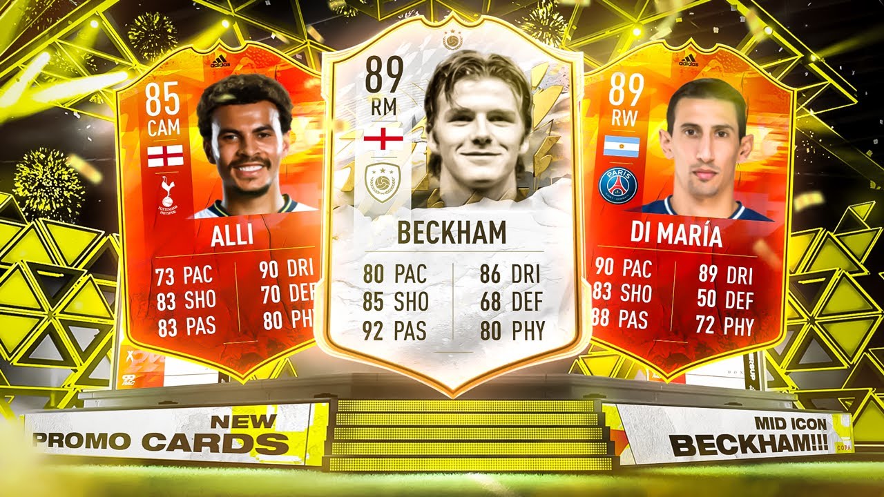 David Beckham Icon SBC & 3 New Numbers Up players in packs!