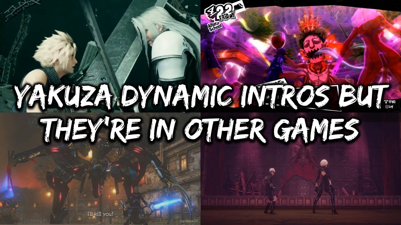 Yakuza Dynamic Intros But They're in Other Games