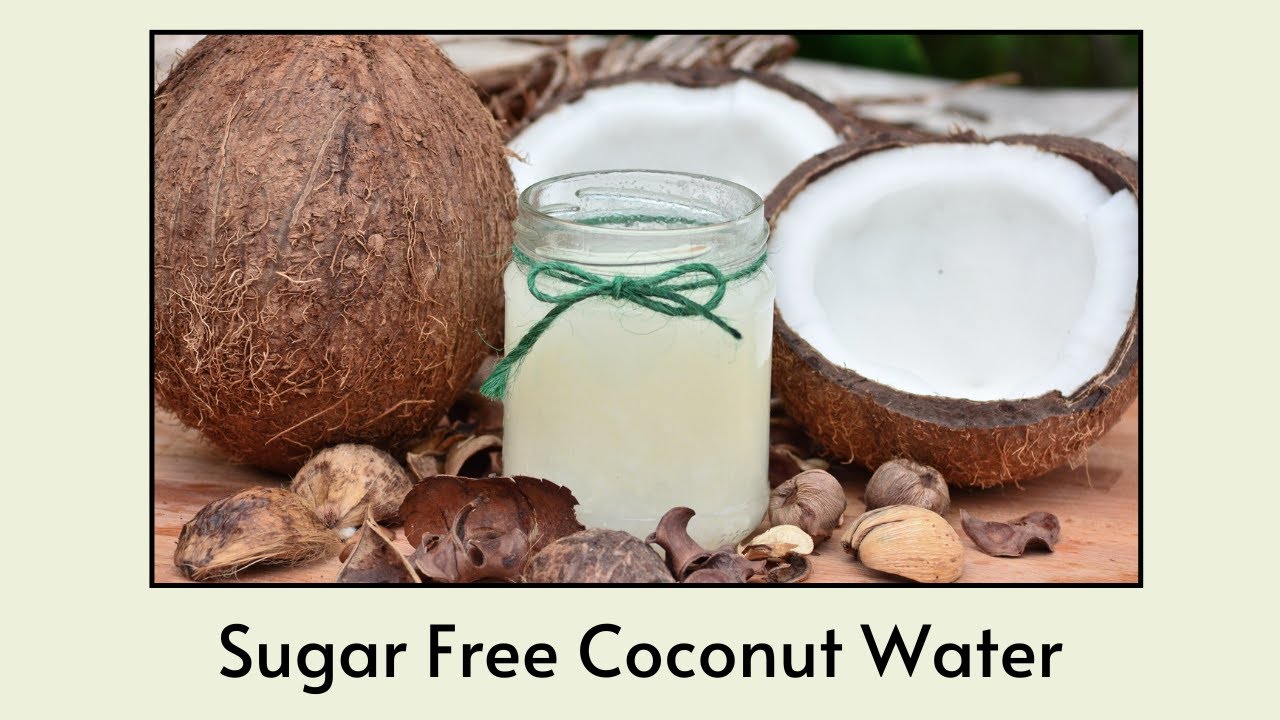 Keto and Carnivore Friendly High Potassium Foods Recipe/Drink Coconut Water With No Sugar