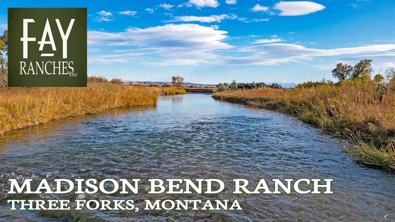 SOLD | Montana River Property For Sale | Madison Bend Ranch | Three Forks, MT