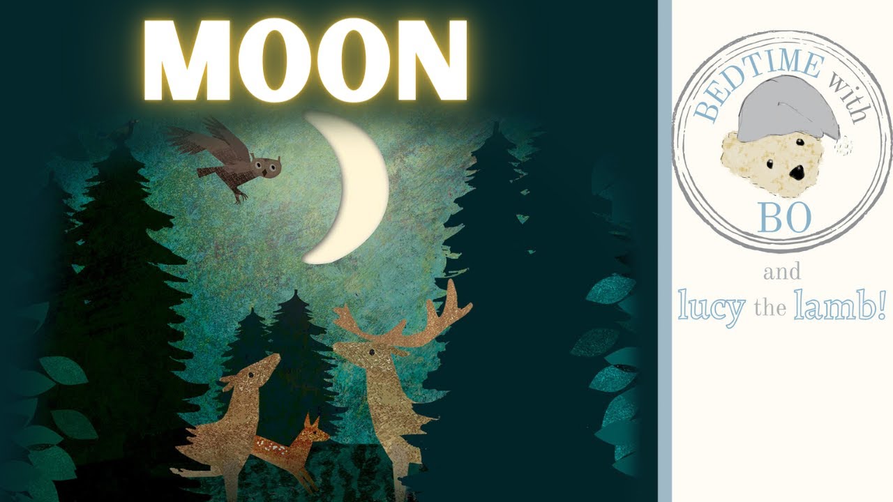 Moon | Britta Teckentrup | Bedtime Story Read Aloud for Kids | Bedtime Book for Kids
