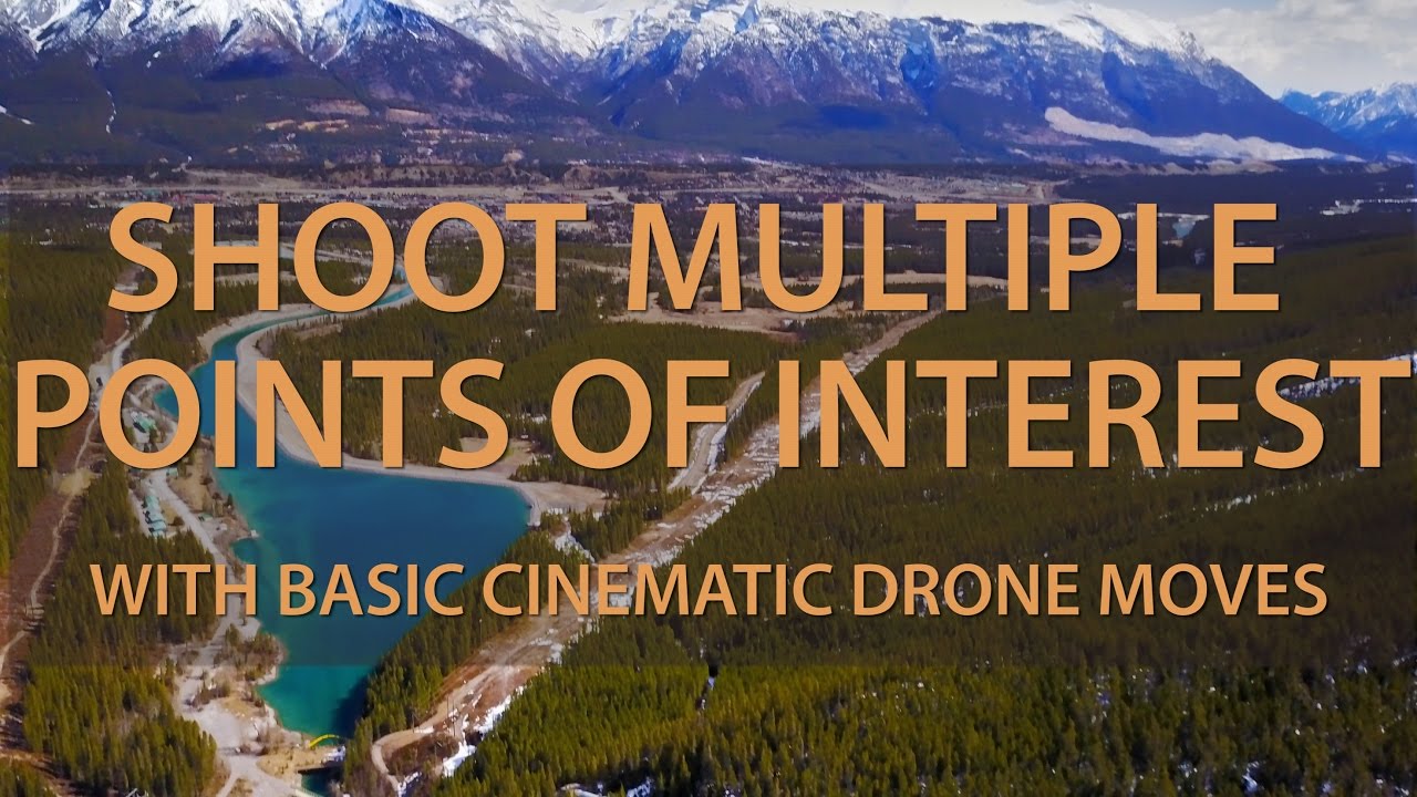HowTo: Shoot Multiple POIs/Scapes in 1 Cut w/ Basic/Beginner Drone Moves, Tutorial/Controls/Tips 4K