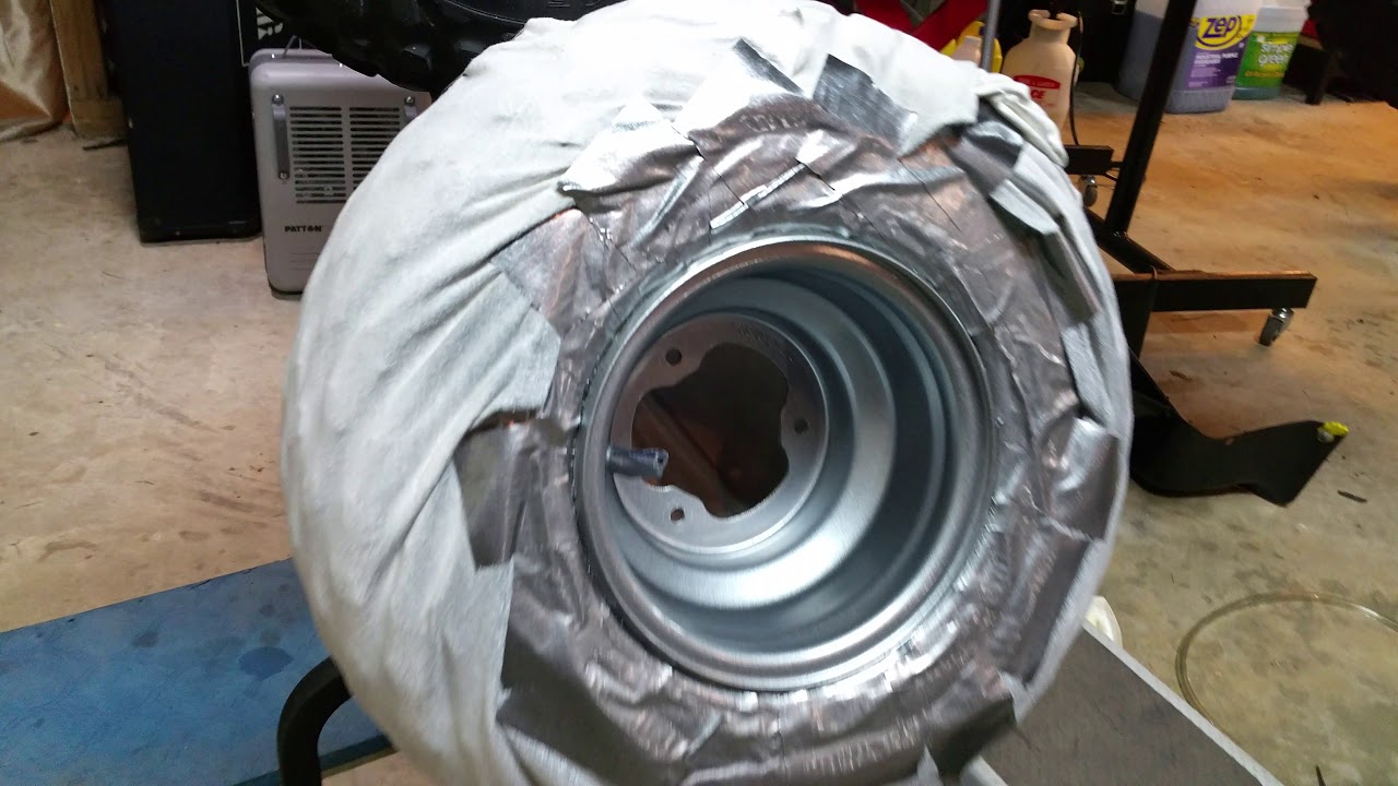 How I paint ATV rims - Suzuki LT-A50 LT50 mini quad looking good
