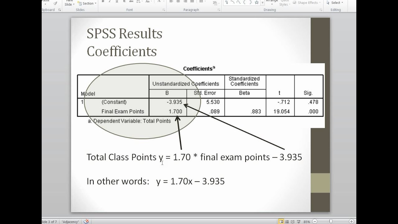 Prediction and Regression using SPSS with Dr. Ami Gates
