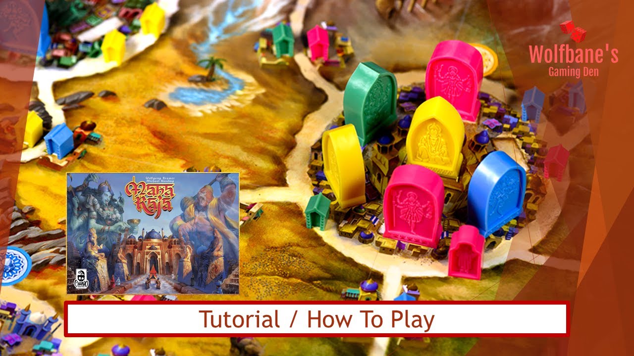 Maharaja  [Board Game] - Tutorial / How To Play with Examples