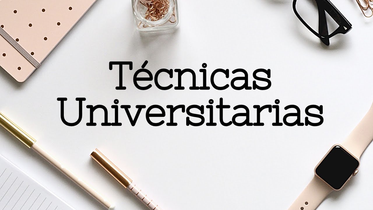 MASTERCLASS de Técnicas Universitarias: Cómo preparar y rendir un examen final