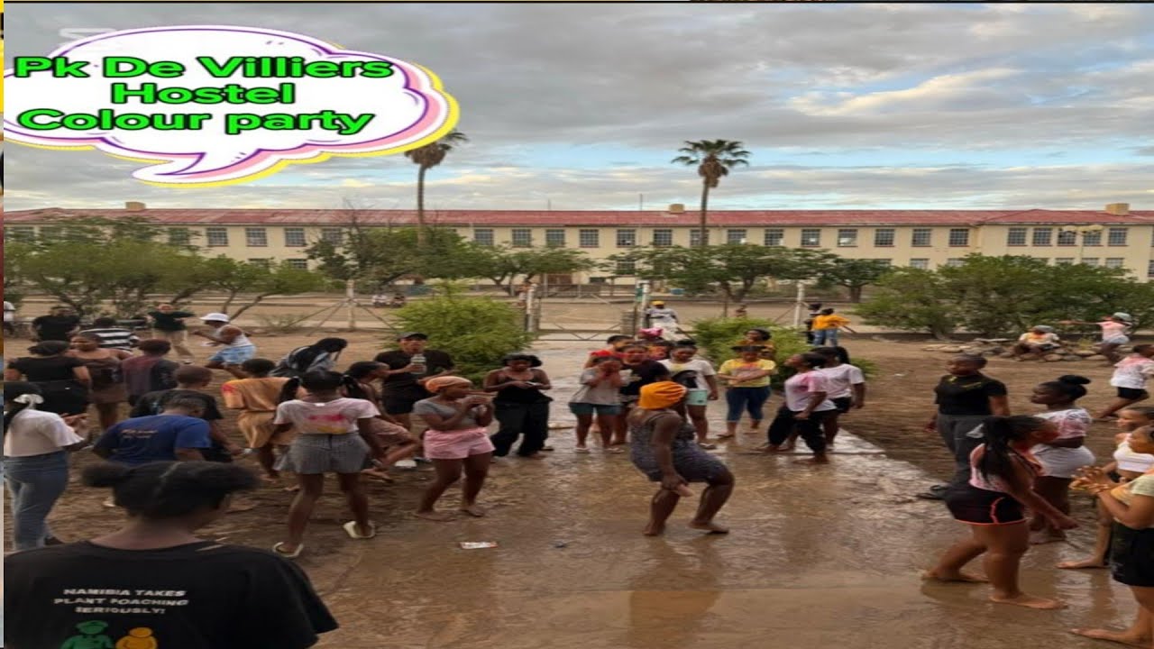 Epic Colour  Party at PK De Villiers SS  Hostel | Keetmanshoop’s Most Vibrant Event