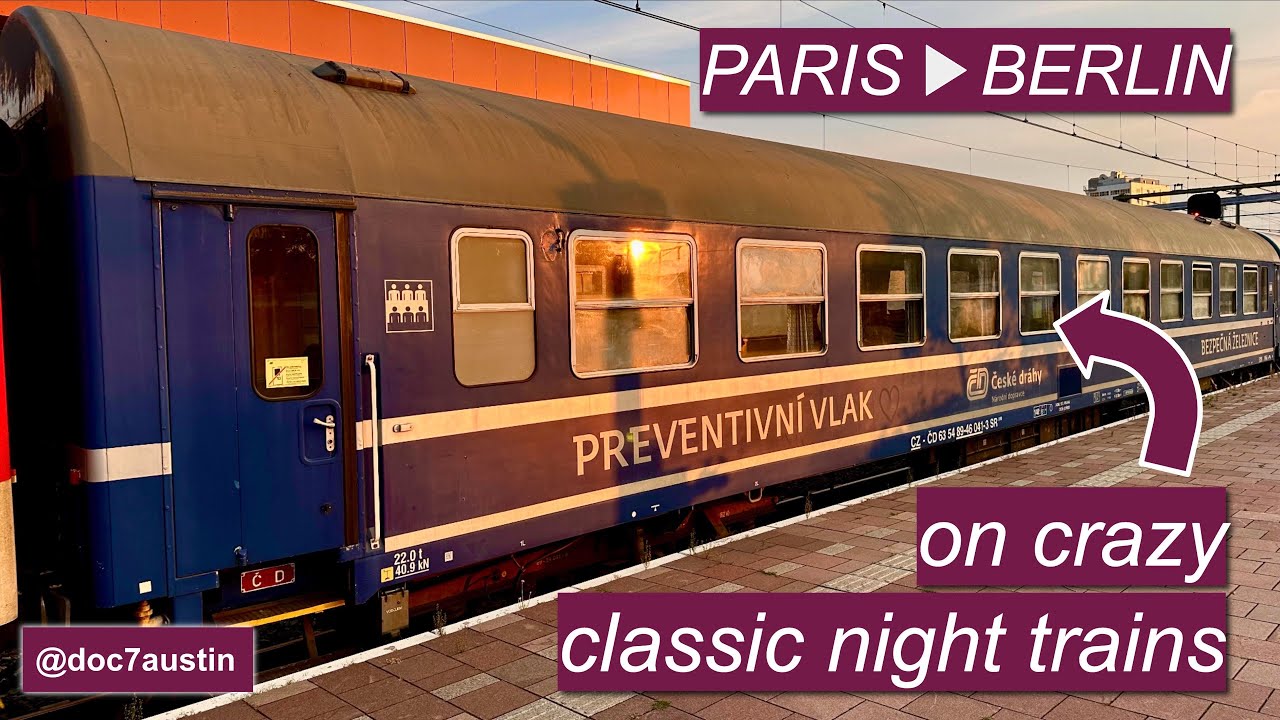Crazy Paris to Berlin Overnight Rail Journey: OUIGO plus European Sleeper Train