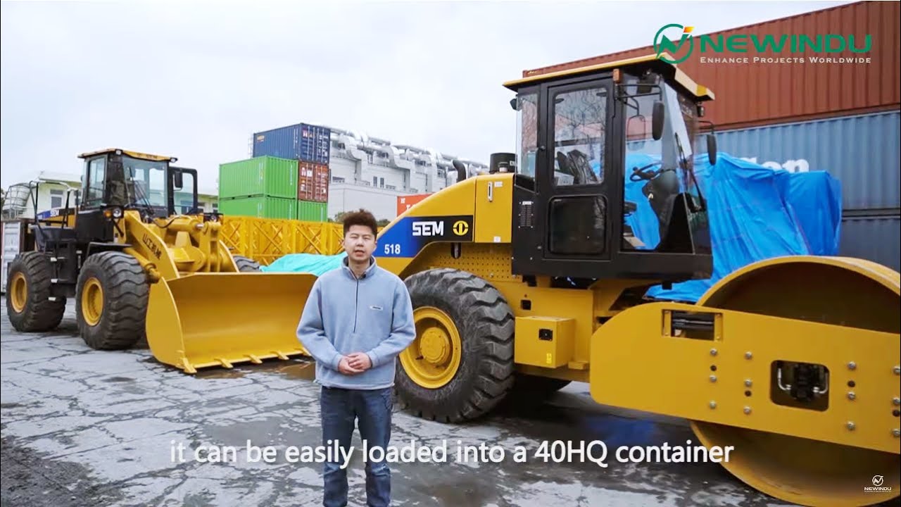 SEM POWERHOUSE DUO | 655D Wheel Loader + 518 Road Roller
