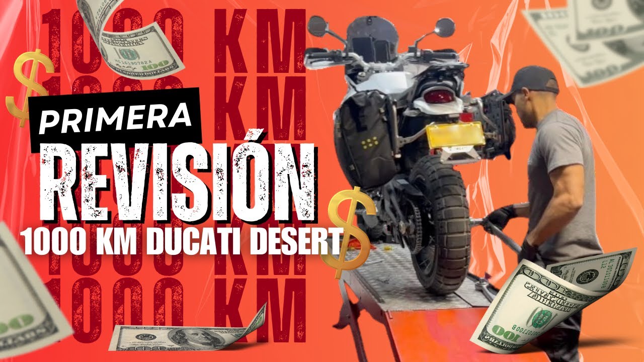 PRIMERA REVISIÓN TALLER OFICIAL DUCATI -  1000 KM DUCATI DESERT X -