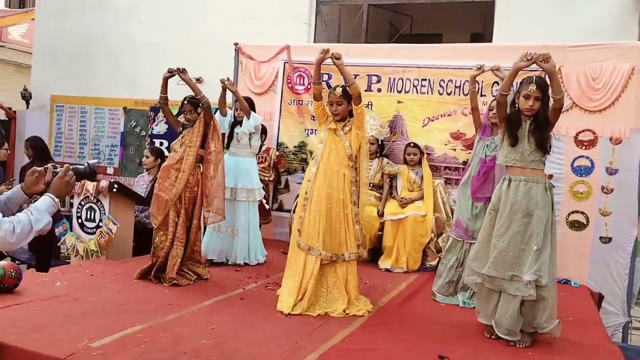 दिवाली 2024 उत्सव RVP Modern School GONER