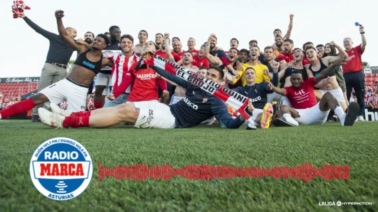 ¡Así sonó en Radio MARCA Asturias el gol de Roque Mesa en Elda para meter al Sporting en play off!