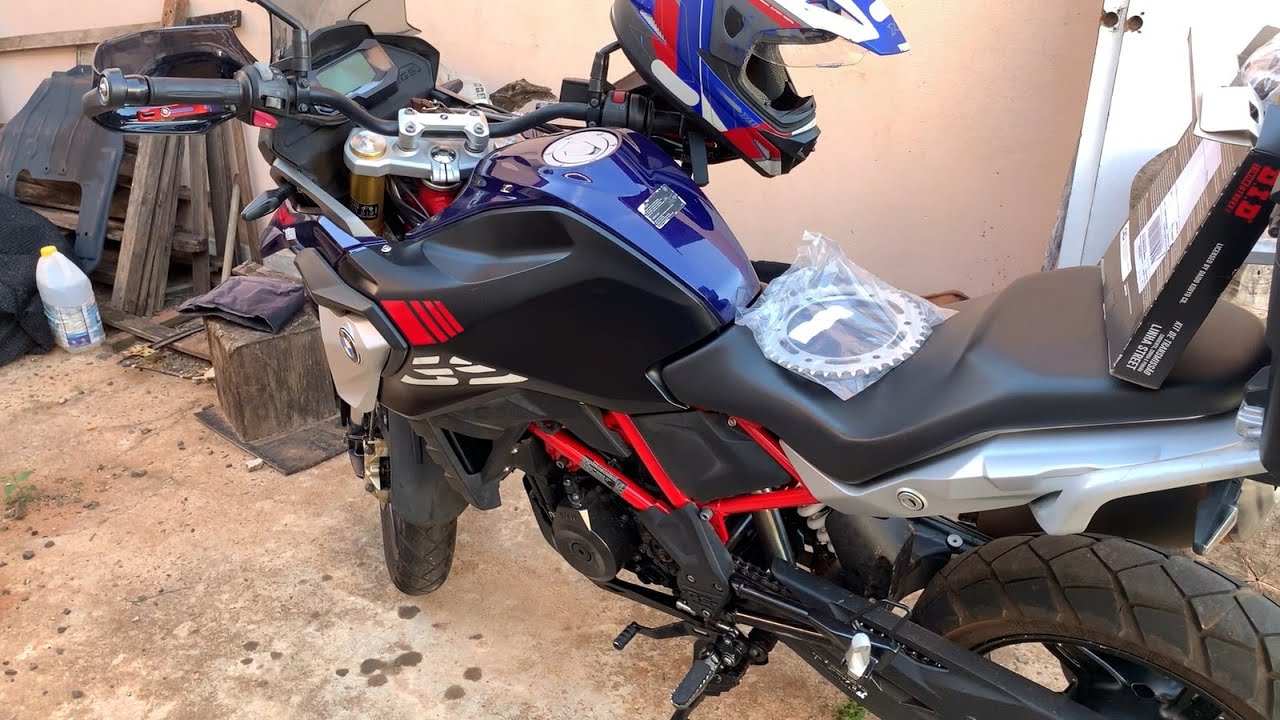 BMW G 310 GS - Relatos troca do kit de relação pós a revisão dos 30k