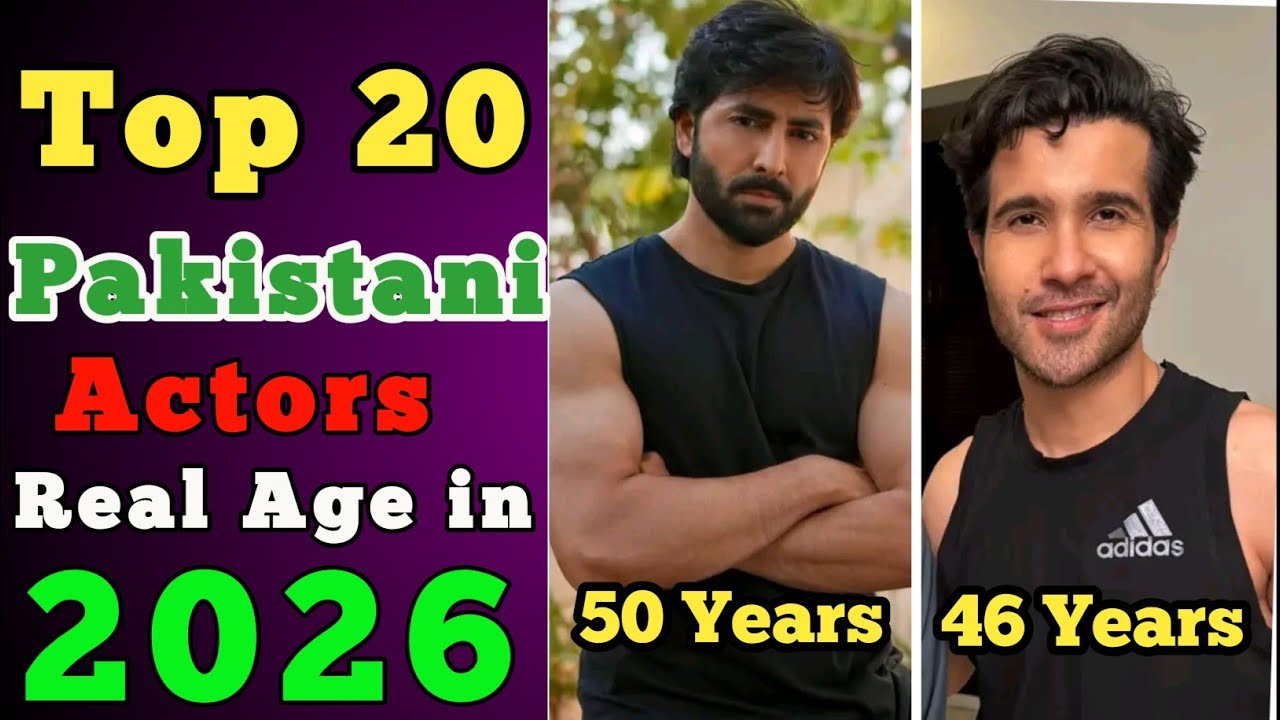  Top 20 Pakistani Actors Real Age List 2026 | Danish Taimoor Or Feroz Khan ? Who is older ? |