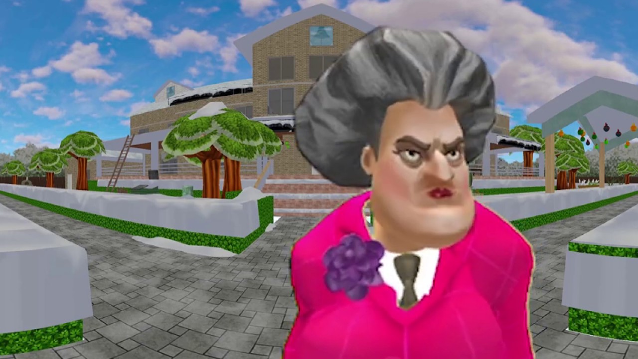 Scary Teacher 3D: 360 Winter House Tour