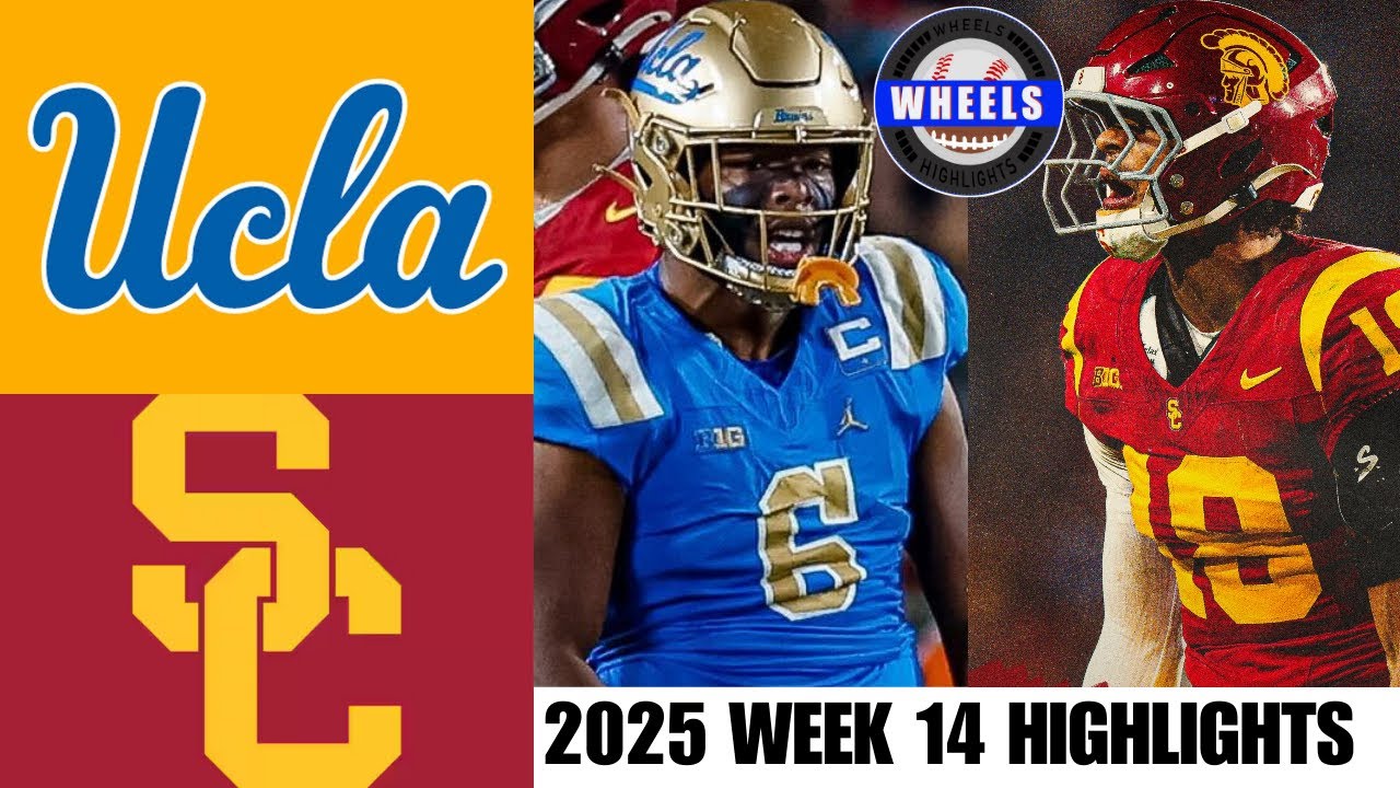 Лучшие моменты матча UCLA против USC №17 | Неделя 14 | Сезон студенческого футбола 2025 года