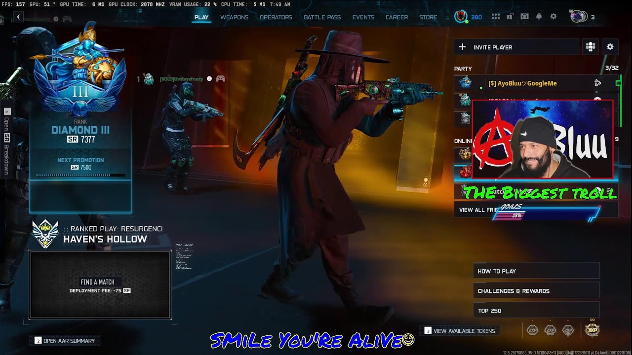 Testing MUSiC Playing Via Stream Wassup