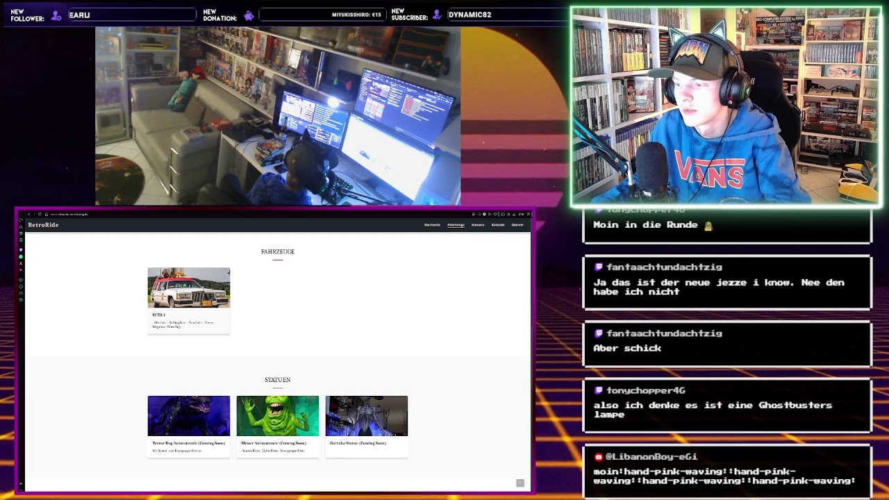RETRO Kram, Reactions und Gelaber