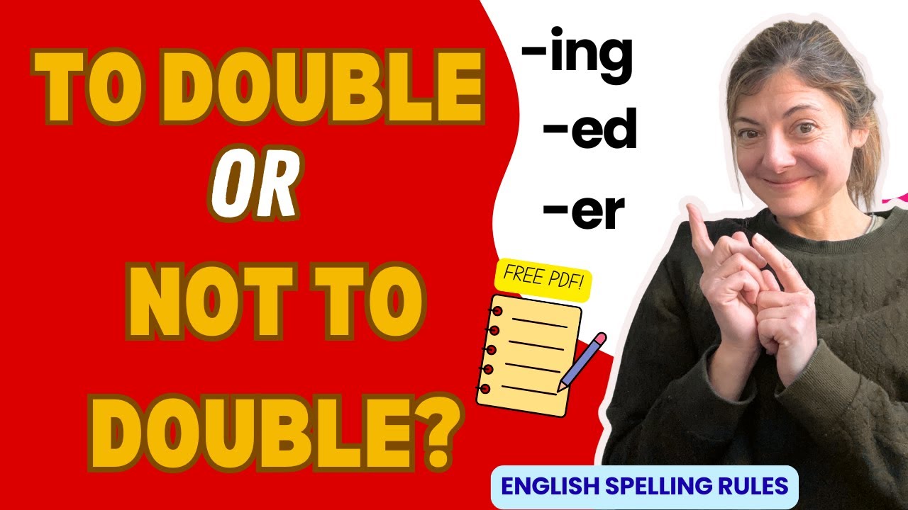 Suffix Spelling Rule Made EASY | When to Double Consonant? | Ing, Ed, Er Suffixes & MORE!