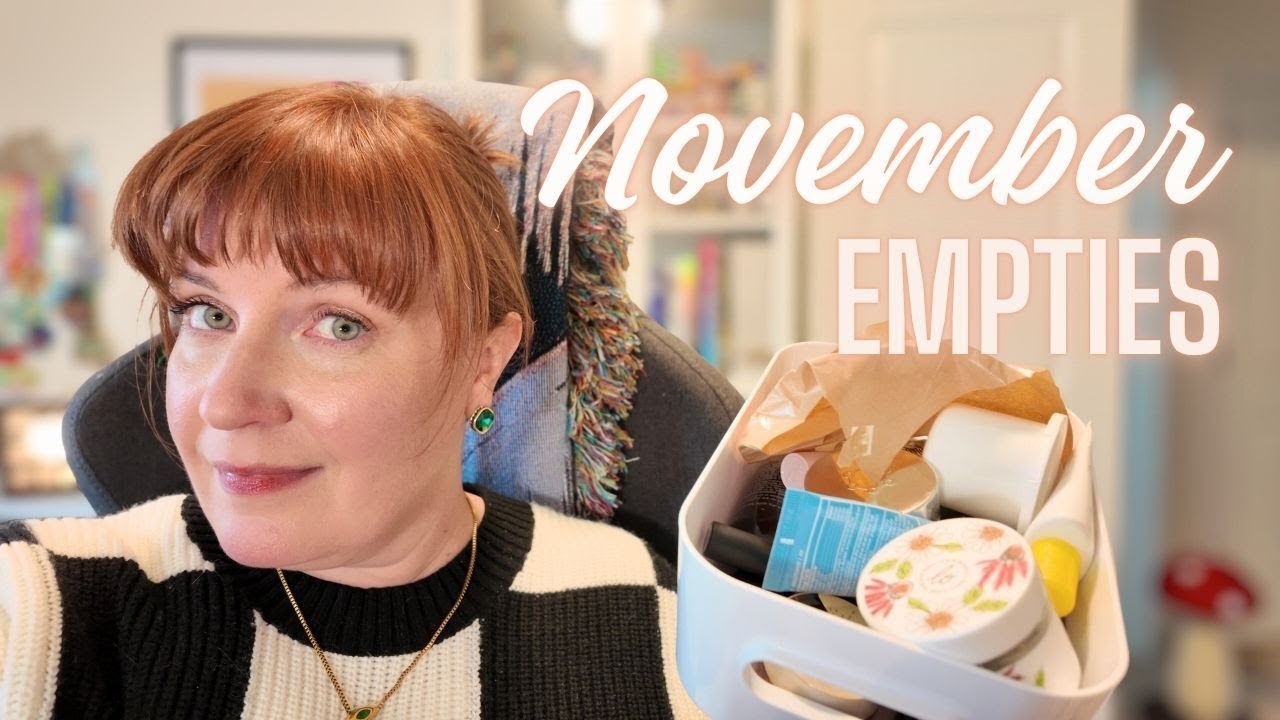 November Empties and Declutter