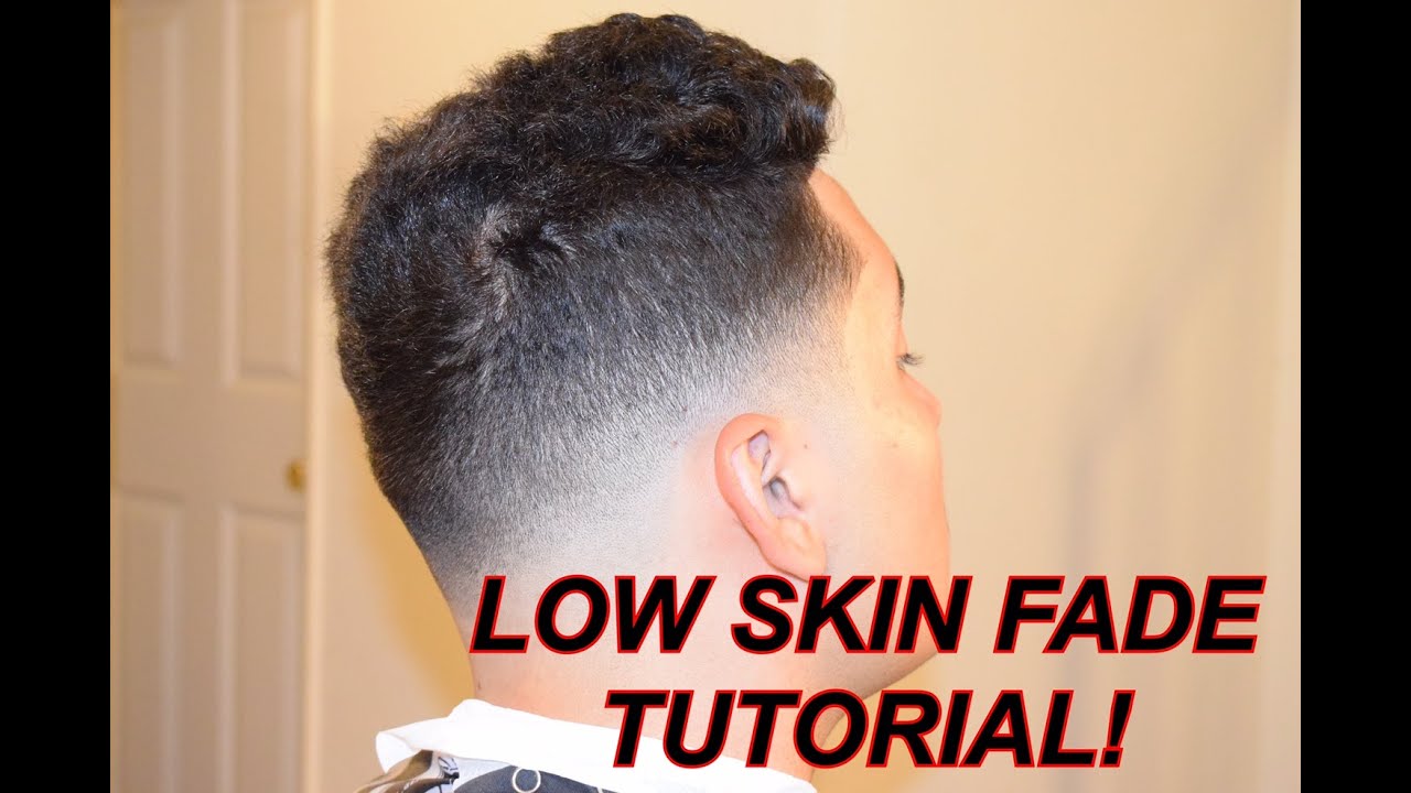 HAIRCUT TUTORIAL: HOW TO LOW SKIN FADE BALD FADE HD