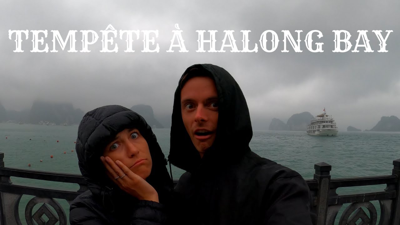 Une journée de pluie dans la Halong bay 🌧