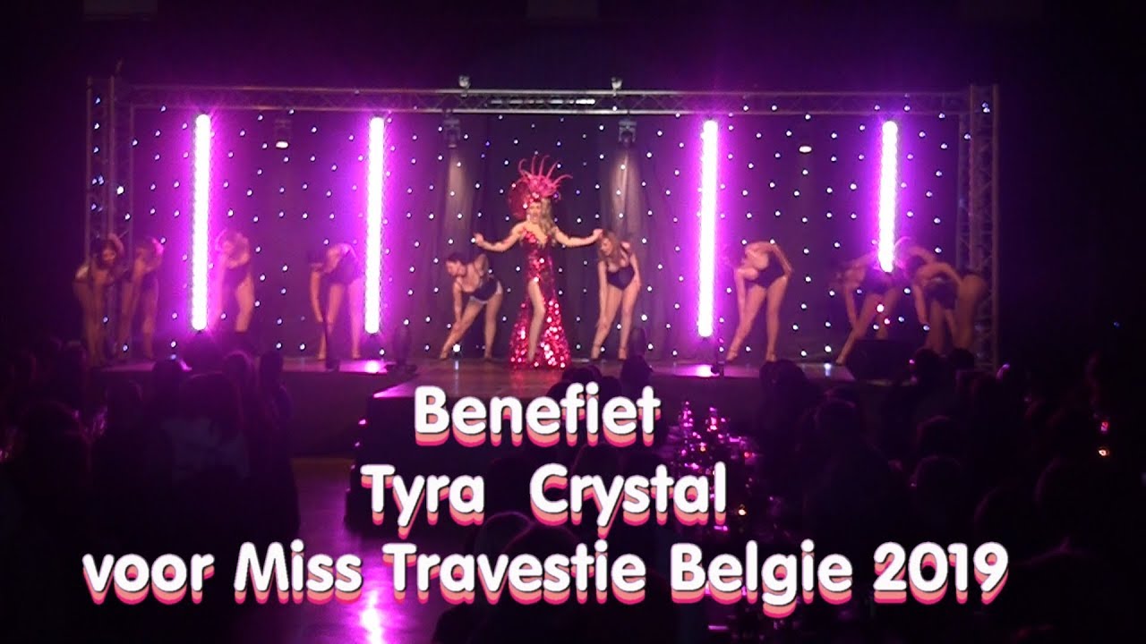Benefiet voor Miss Travestie Belgie 2019 Tyra Crystal