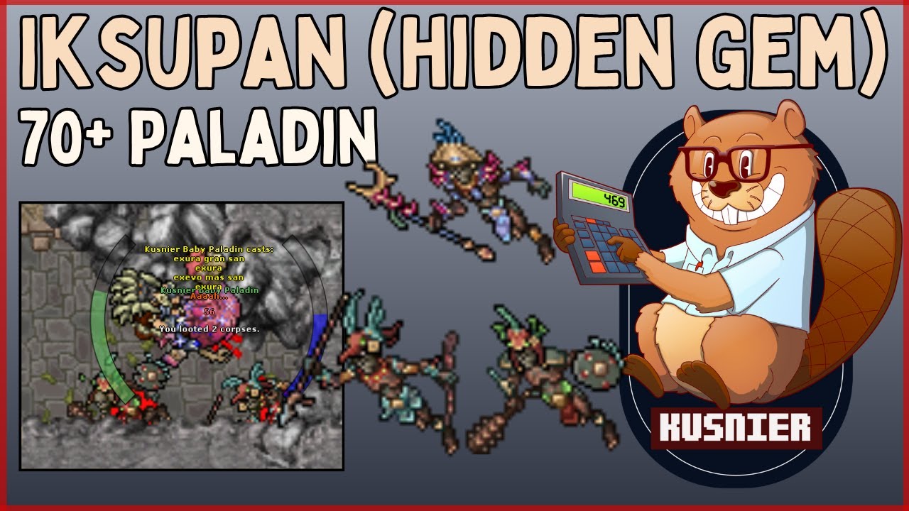 Iksupan (Hidden Gem!) | 70+ Paladin | Tibia