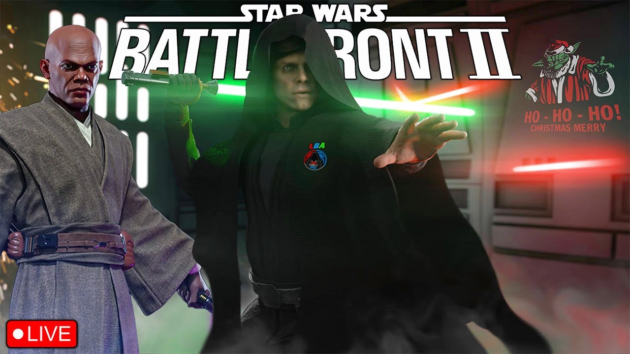 🔴 LIVE - MERRY CHRISTMAS! STAR WARS BATTLEFRONT 2 W/MODS!
