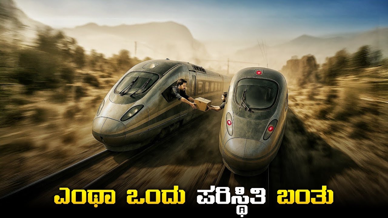 🎬 BULLET TRAIN EXPLOSION  | ಟ್ರೈನ್ ಬ್ಲಾಸ್ಟ್ ಸೀನ್ | HOLLYWOOD ACTION MOVIE EXPLAINED IN KANNADA 🚄💣