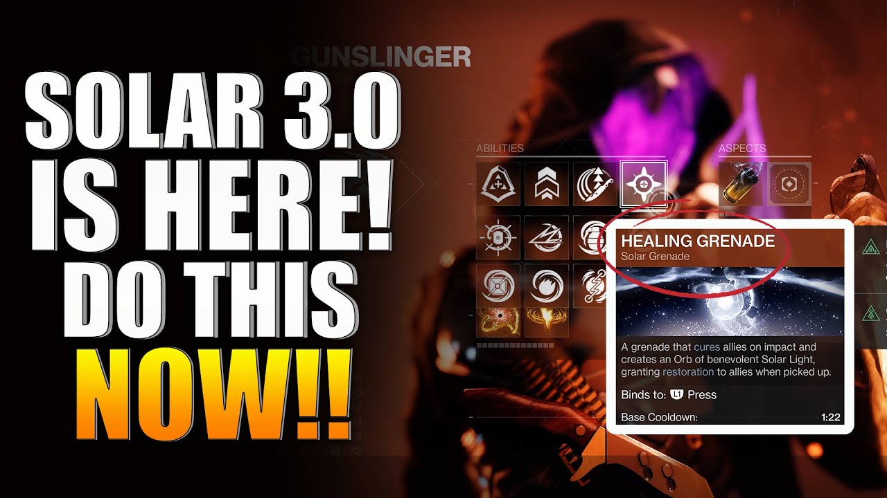 Destiny 2 Solar 3.0 Is Here! DO THIS NOW!! (Season Of The Haunted) New Abilities