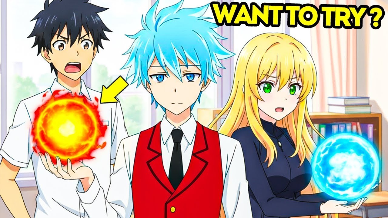 شاب ضعيف الكل بيتنمر عليه لكن فجاه بيحصل علي اثر سحري قديم علمه مهارات سحرية اسطوريه|ملخص انمي كامل