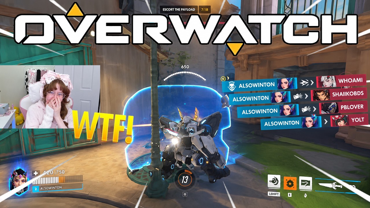 Overwatch FUNNY MOMENTS & MOST WTF Clips #294