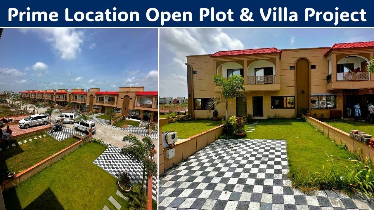 18×60 G+1 Maharaja Theme Home in Surat | Personal Car Parking & Spacious Garden | Luxury Villa Tour
