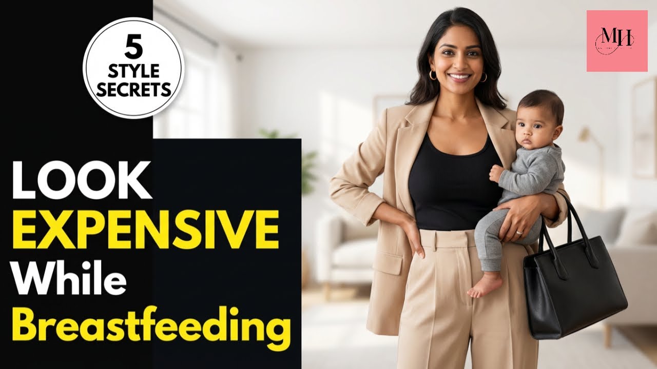 Breastfeeding Clothes Ideas | Look Expensive While Breastfeeding | 5 Style Secrets #breastfeeding