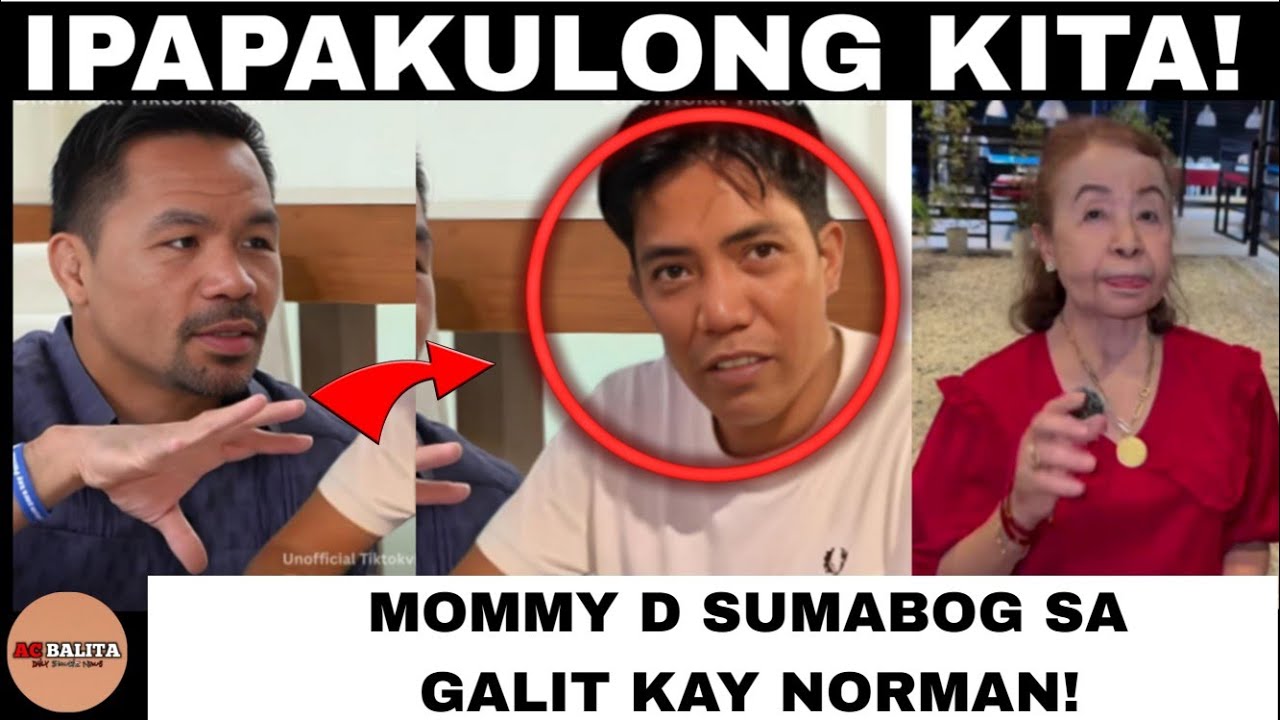 MANNY PACQUIAO NAGSALITA NA RIN, JINKEE PACQUIAO TINARGET NI NORMAN MANGUSIN 