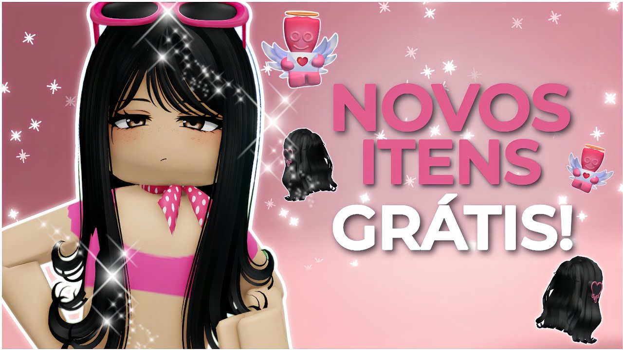 LANÇOU! PEGUE AGORA NOVOS ITENS GRÁTIS NO ROBLOX! 🩷