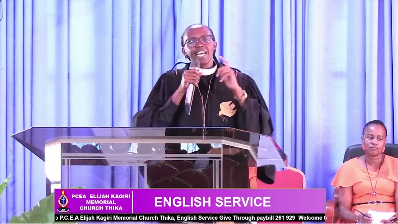 SERMON BY REV IRENE MAINA ENGLISH  SERVICE ON 18/01/202604