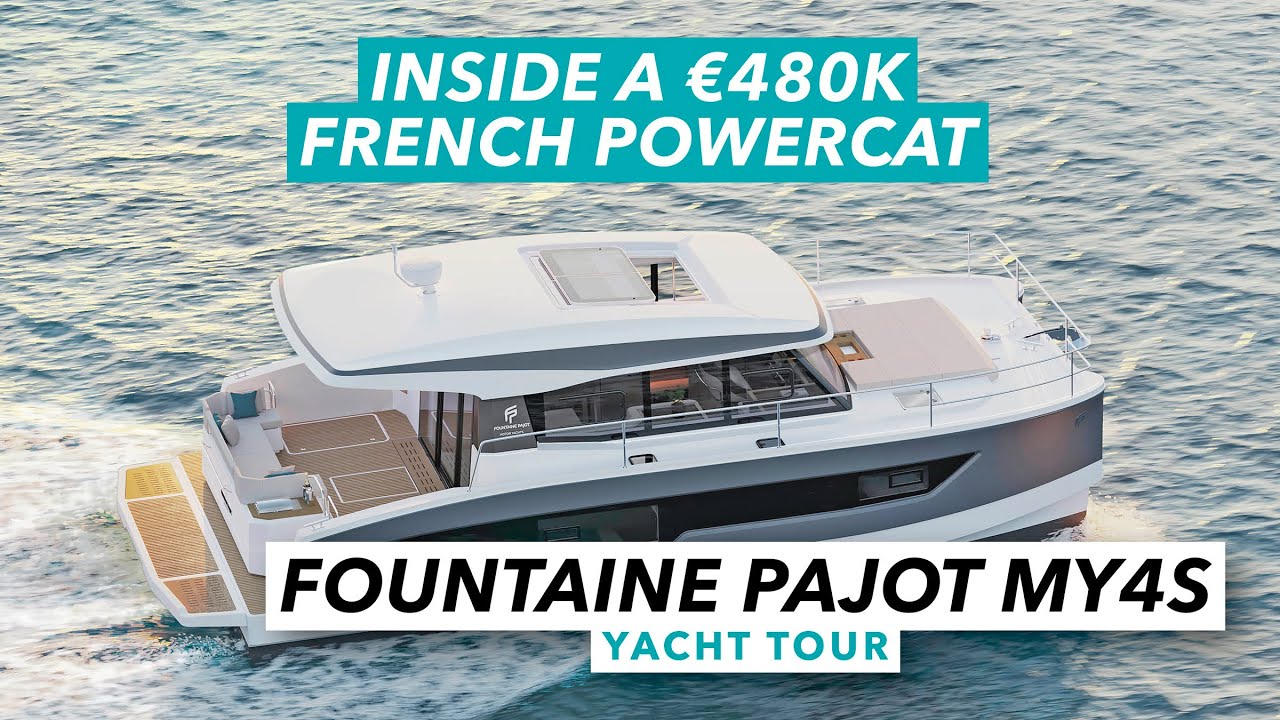 Fountaine Pajot MY4S yacht tour | Inside a €480k French powercat | Motor Boat & Yachting