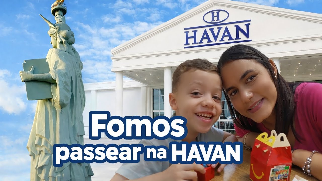 FOMOS PASSEAR NA HAVAN | Big brother no shopping 😱