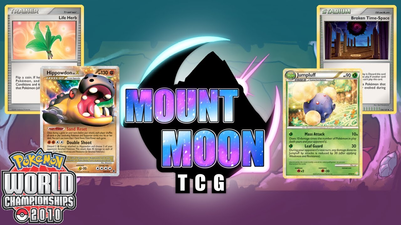 2010 Pokemon World's Format - Power Cottonweed Vs. Hippowdon Lv. X - COMMENTATED