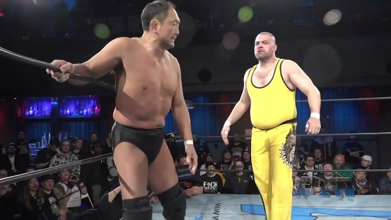 [Свободный матч] Эдди Кингстон против Синдзиро Отани — Absolute Intense Wrestling