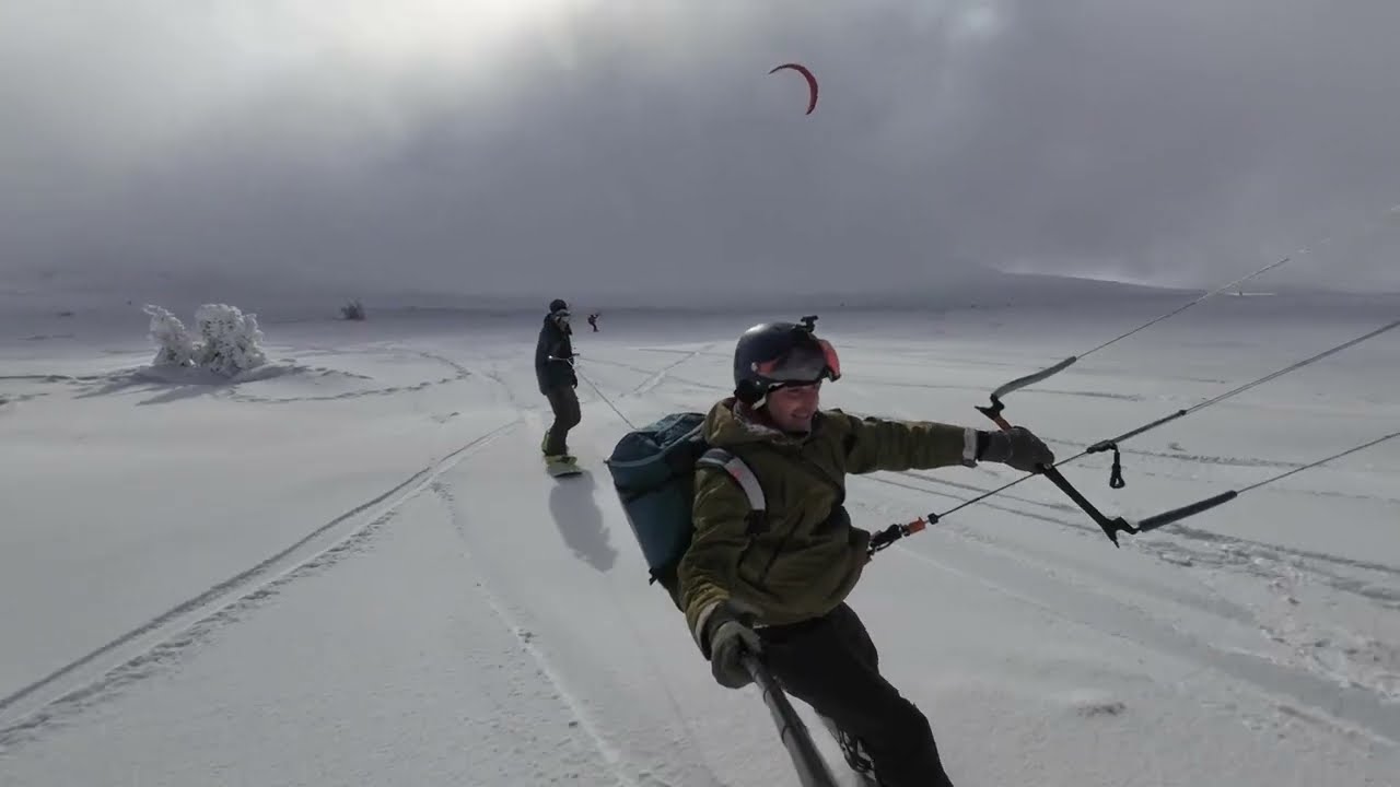 The Best of Snowkite Sessions 23/24 | Vitosha Mountain | Sofia Bulgaria | Flysurfer Kiteboarding