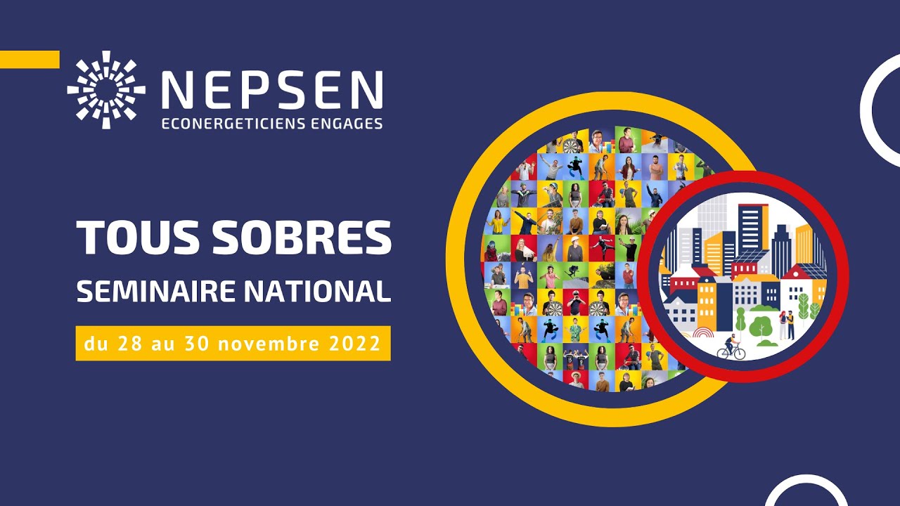 TOUS SOBRES, Séminaire national NEPSEN 2022
