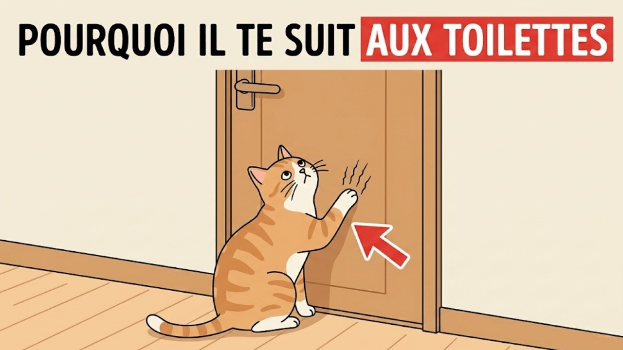 Pourquoi Ton Chat Te Suit Aux Toilettes (Il Te Protège