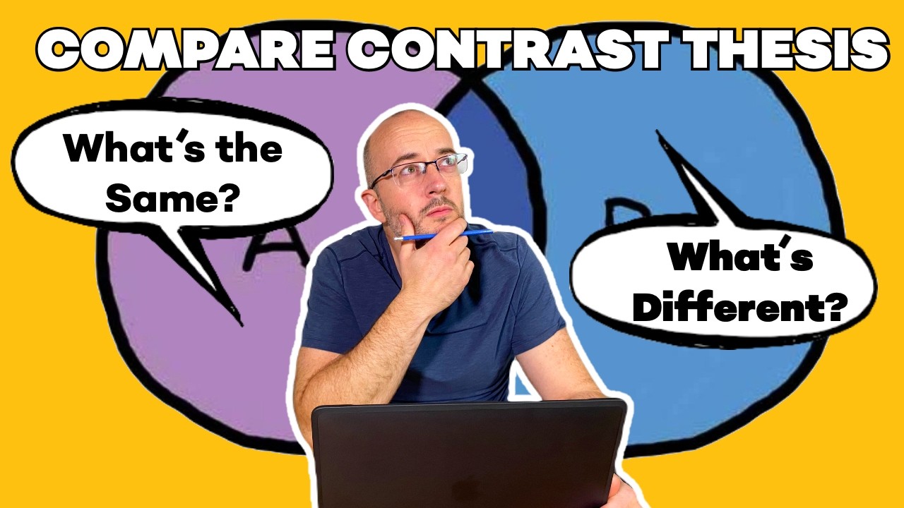 Easy steps for an A+ compare-contrast thesis