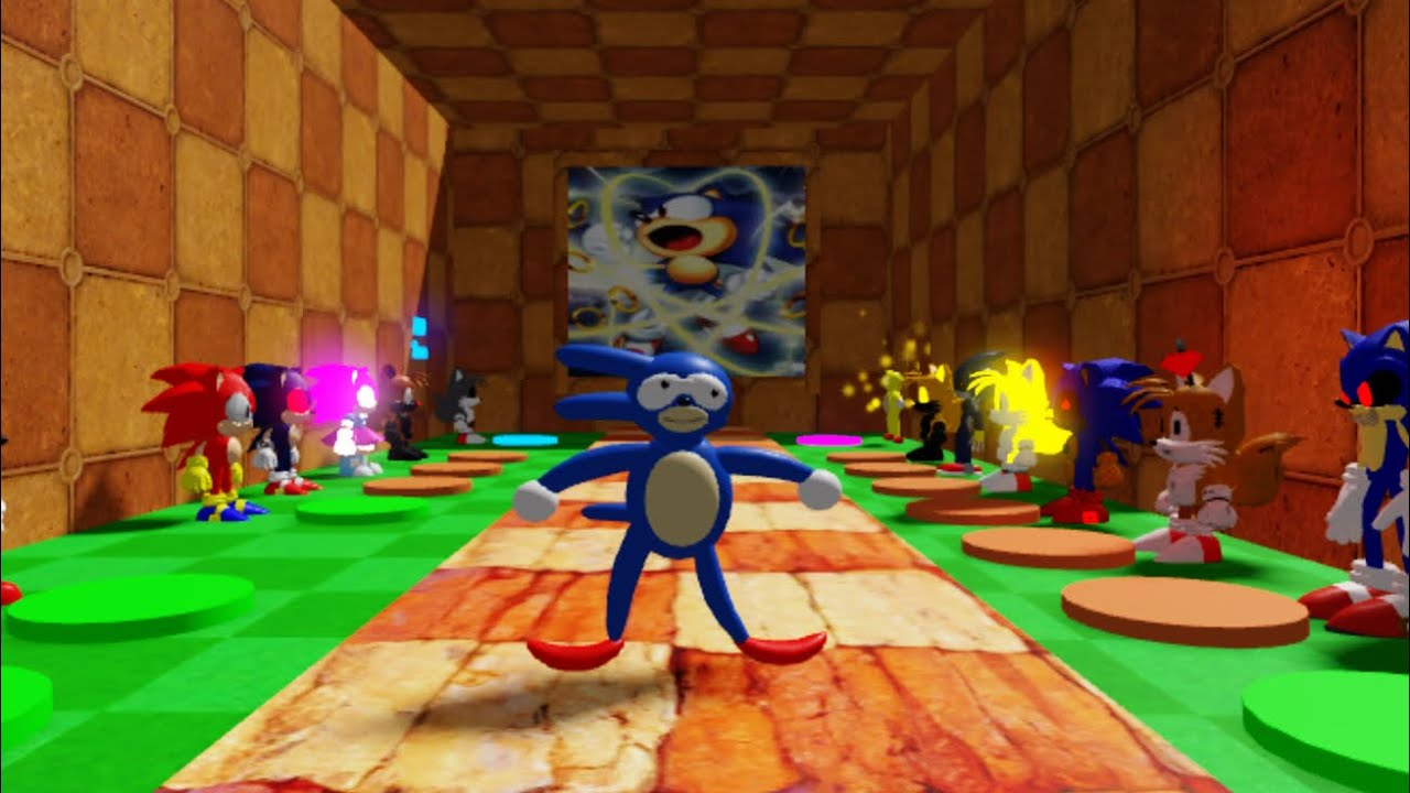 Sonic elevator gameplay!