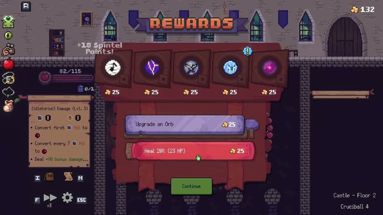 Peglin | Non-seeded Any% (Peglin) | 8.37 (Current PB)