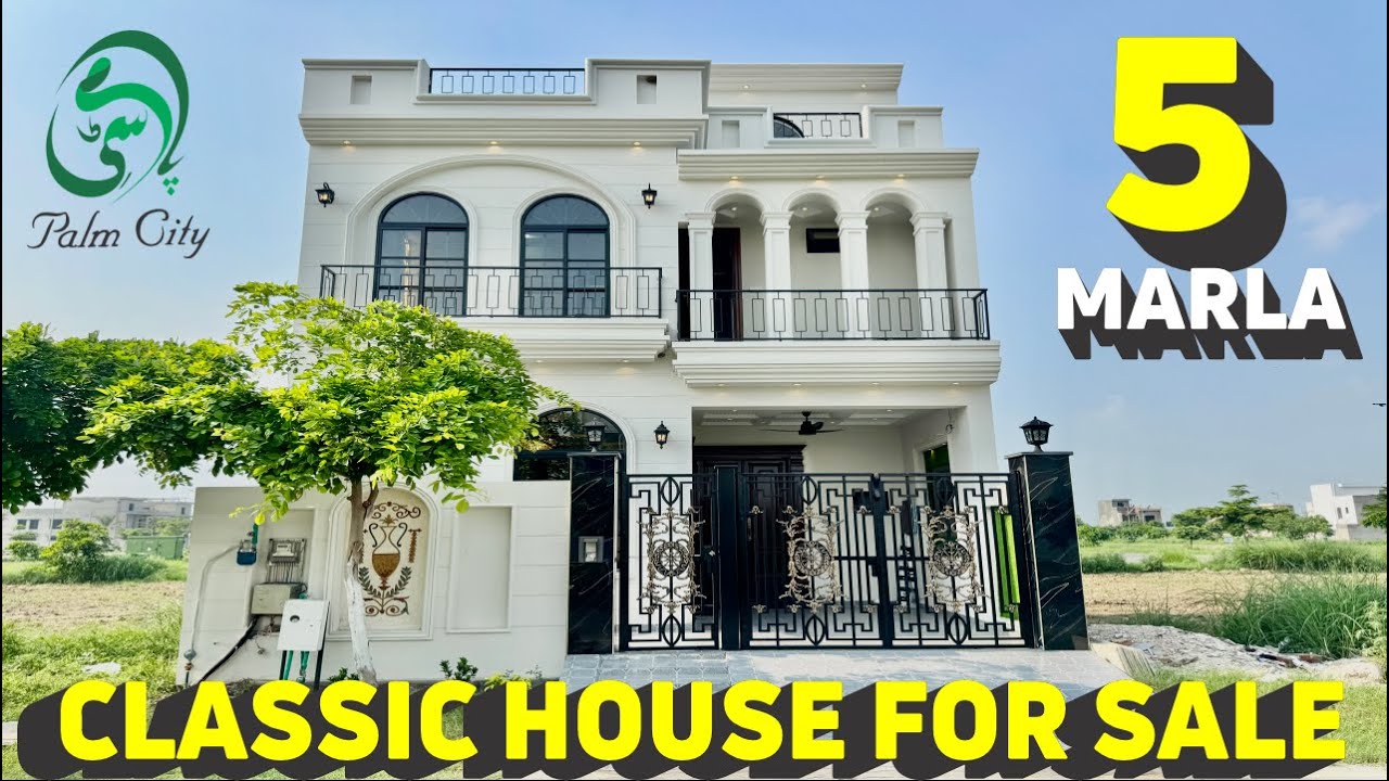 🏰 5 Marla Luxury House for Sale in Royal Palm City, Gujranwala – Classic Elegance**